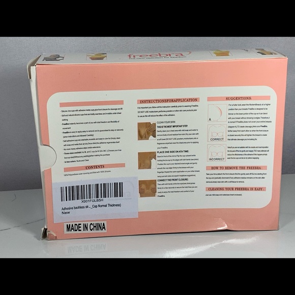 Adhesive Strapless Backless Nude Bra - Picture 3 of 6